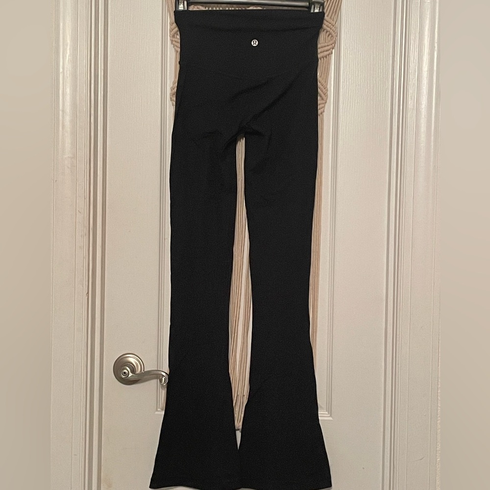 lululemon athletica ribbed Black Leggings